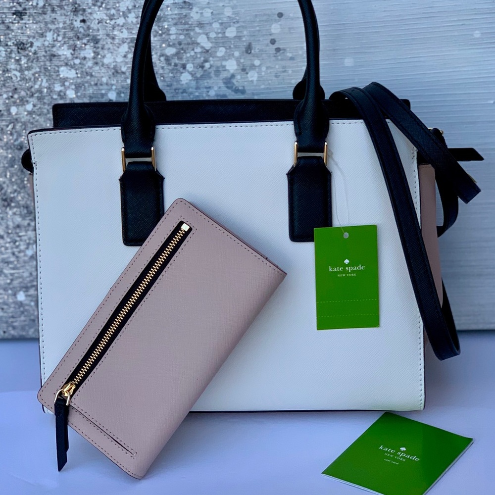 π«SALEπ«KATE SPADE Cameron MD Satchel / Wallet Set - Picture 4 of 15